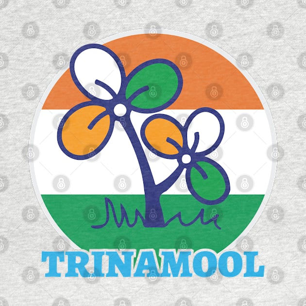 Trinamool Congress Party Logo Mamata West Bengal Politics by alltheprints
